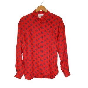 Linsey Blake Vintage Womens Button Down Shirt